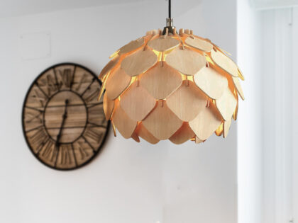 ROXANA Mid-modern Wood Pendant Light